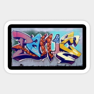 PANIC Graffiti Sticker